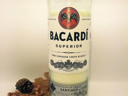 Bacardi Rum Candle - Chrome Scented Discount