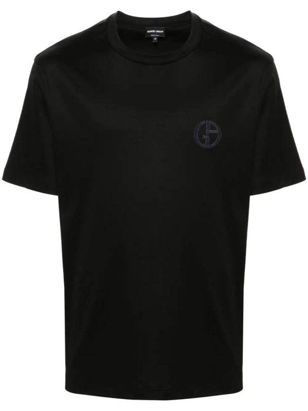 Embroidered-Logo T-Shirt Hot on Sale