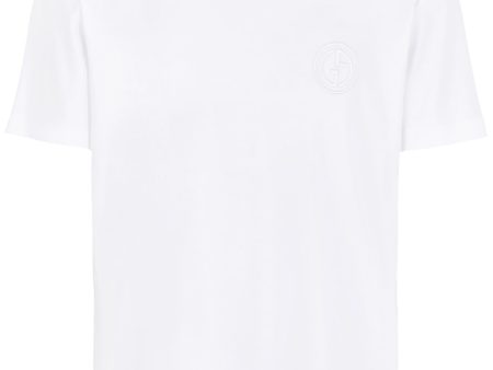 Monogram-Embroidered Cotton T-Shirt Cheap