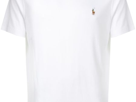 Logo Embroidered T-Shirt For Cheap